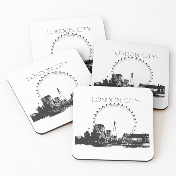 london city Coasters (Set of 4)