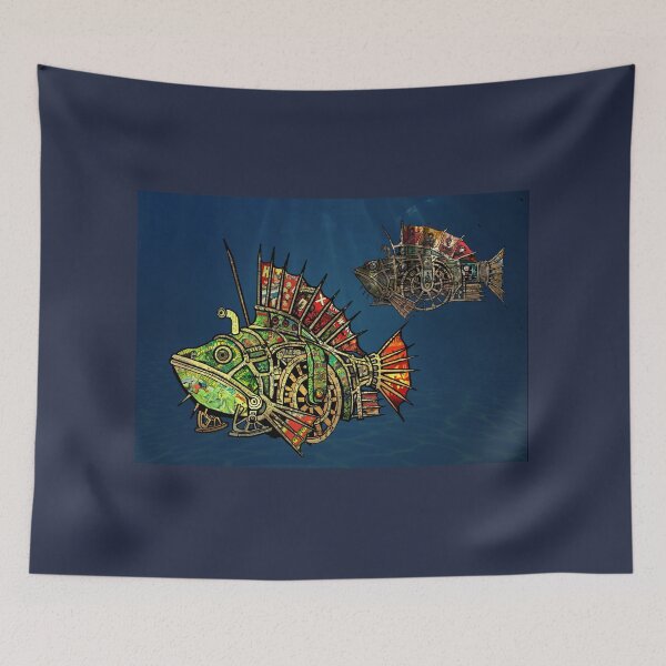 Item preview, Steampunk Fish #5 designed and sold by BLZBob.