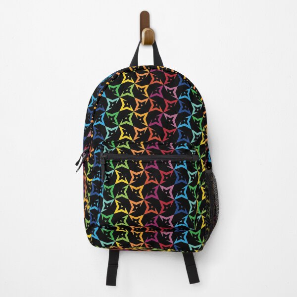 Item preview, Rainbow Pointed Triangle Star Pattern designed and sold by kjeppson.