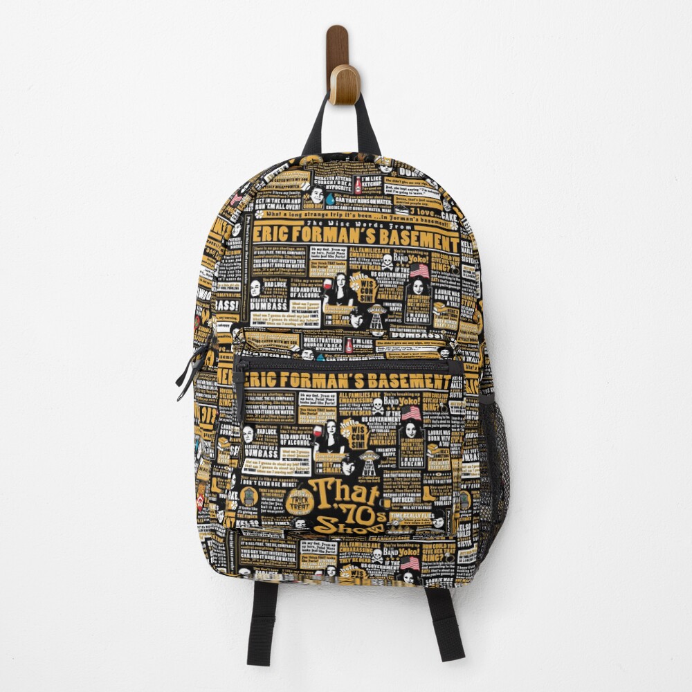 The Wise Words From Eric Forman's Basement Backpack