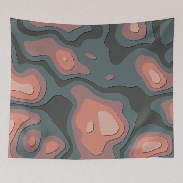 Artikelvorschau, Topographiemuster n.2 entworfen und verkauft von Embigo.