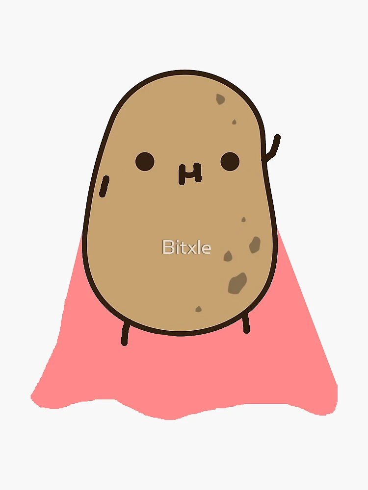 Pixilart - Cute Potato by eshithak29