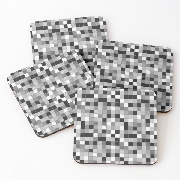 Item preview, Square pattern black designed and sold by Kamiri.