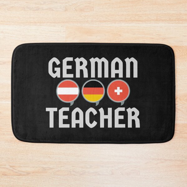 Item preview, German Teacher with Flags designed and sold by Time4German.