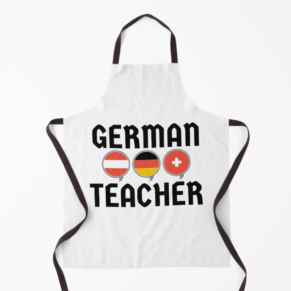 Item preview, German Teacher with Flags designed and sold by Time4German.