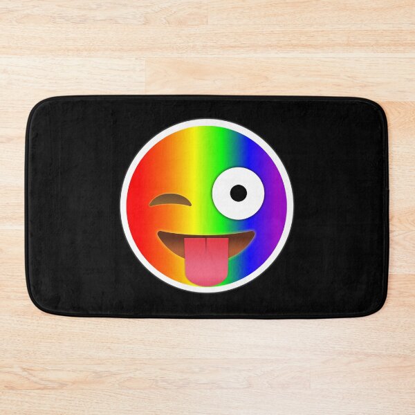 Item preview, Winking Face with Tongue Emoji Gay | Pop Art designed and sold by williamcuccio.