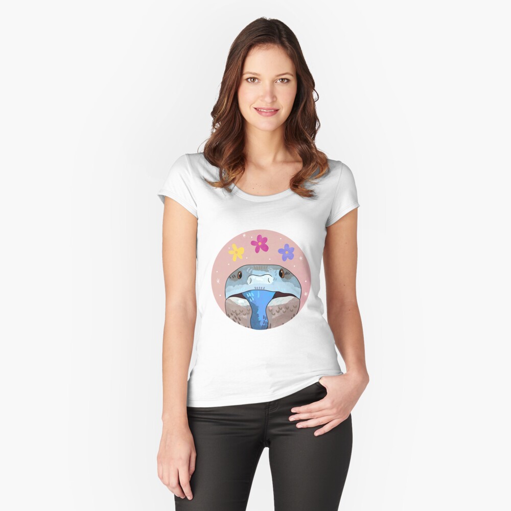 Item preview, Fitted Scoop T-Shirt designed and sold by mirpeachy.