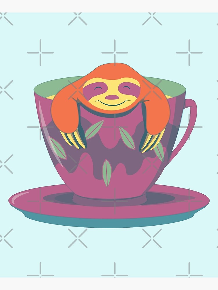 Teacup Sloth by kjeppson