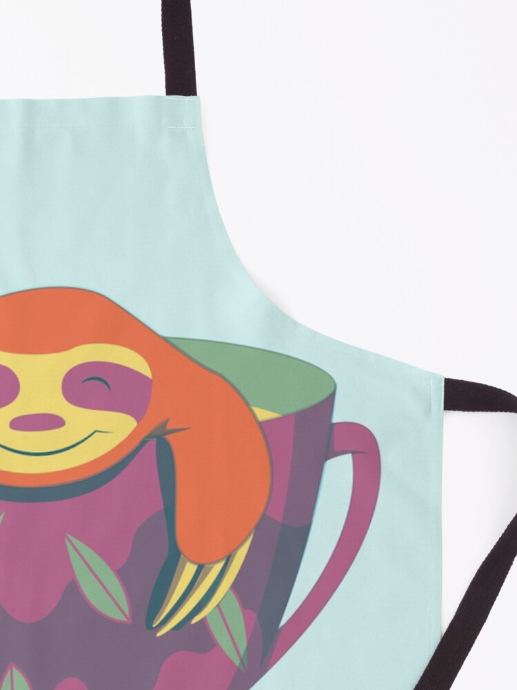 Alternate view of Teacup Sloth Apron