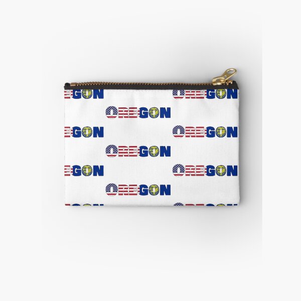Item preview, Oregon State Flag/ American Flag designed and sold by ElevenGraphics.