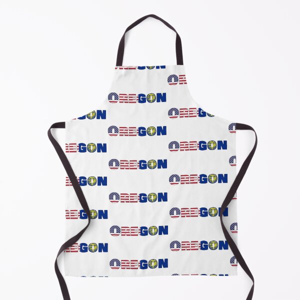 Item preview, Oregon State Flag/ American Flag designed and sold by ElevenGraphics.