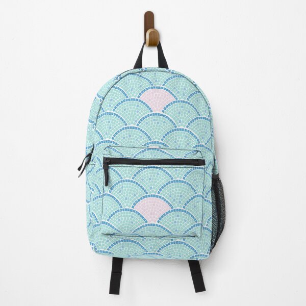 Mosaic Archs_Mint and Rose Backpack