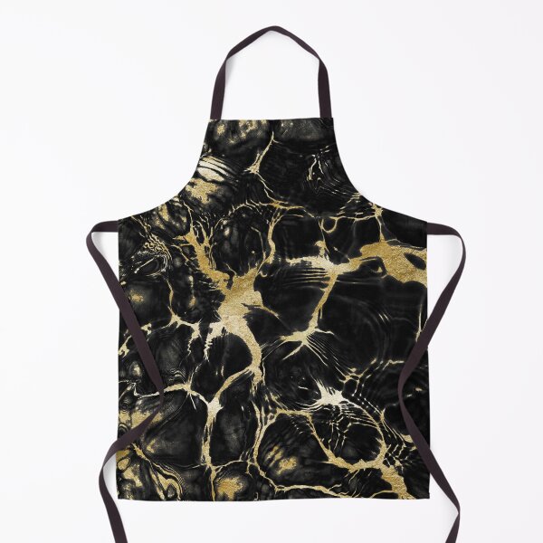 Aperçu de l'œuvre Undefined Gold Black Abstract # 1 #decor #art créée et vendue par Anita's & Bella's Art.