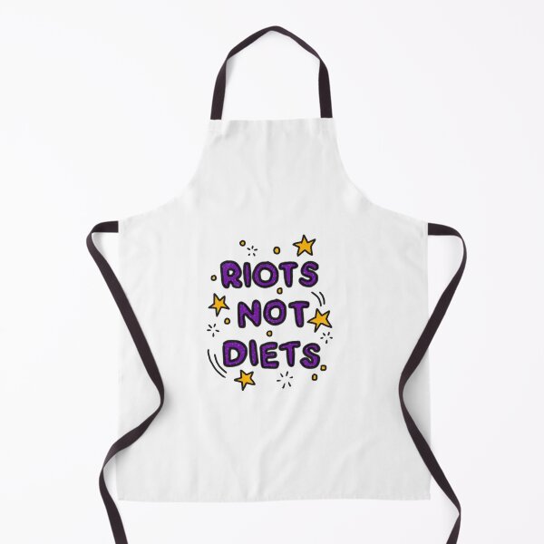 Item preview, RIOTS NOT DIETS Chart designed and sold by jardinesluna.