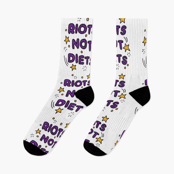 Item preview, RIOTS NOT DIETS Chart designed and sold by jardinesluna.