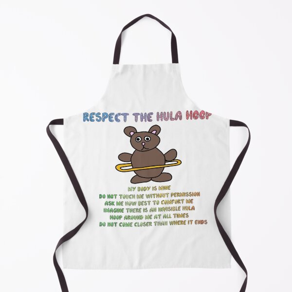 Item preview, Respect the hula hoop designed and sold by NatLeBrunDesign.