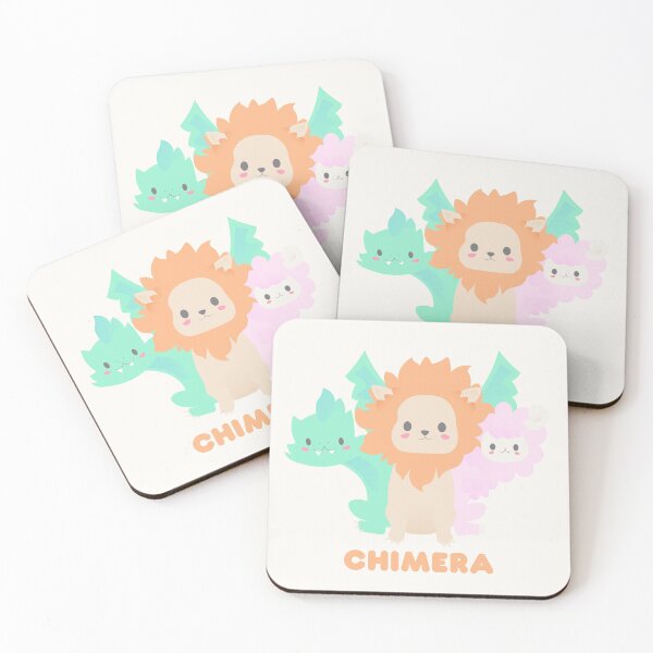 Artikelvorschau, Kawaii Chimera Monster entworfen und verkauft von FlutesLoot.