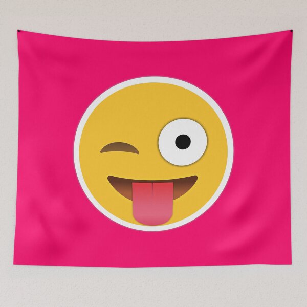 Item preview, Winking Face with Tongue Emoji designed and sold by williamcuccio.