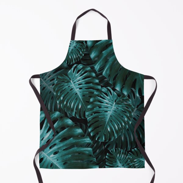 Item preview, Tropical Monstera Jungle Night Leaves Pattern #1 #tropical #decor #art designed and sold by Anita's & Bella's Art.