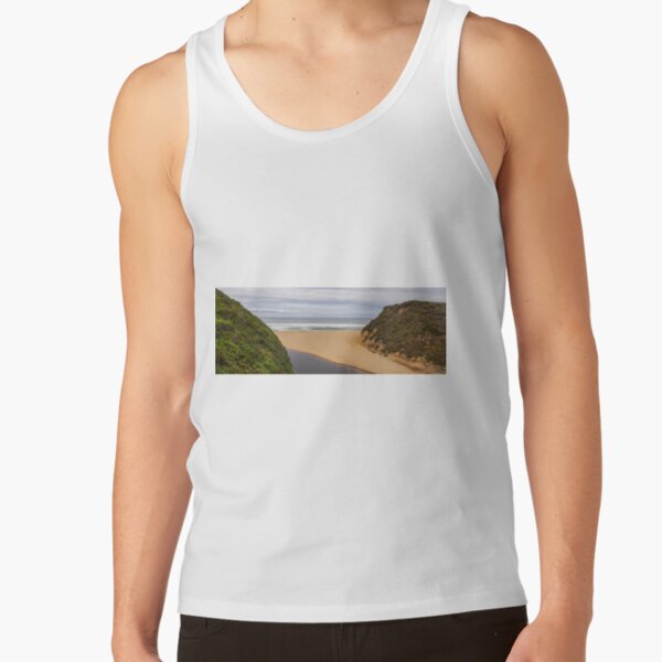 Montara Beach California Panorama Color Tank Top