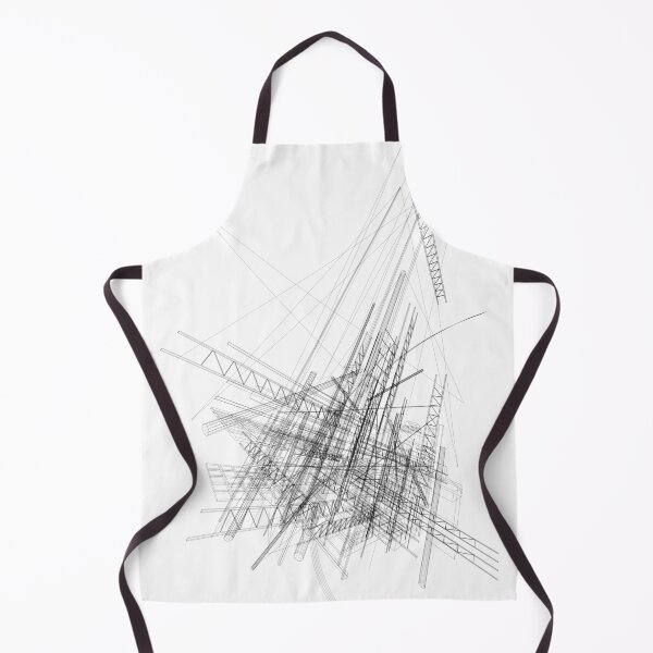 Item preview, Architecture Abstract Geometric graphic black lines Design designed and sold by Pointit.