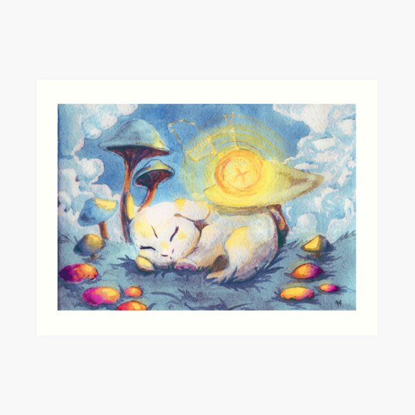 Birth of the White Rabbit | Alice in Wonderland Art Print