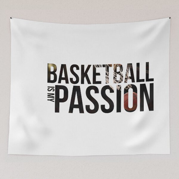 Item preview, Basketball is my passion (Style 3) designed and sold by cmartmen.