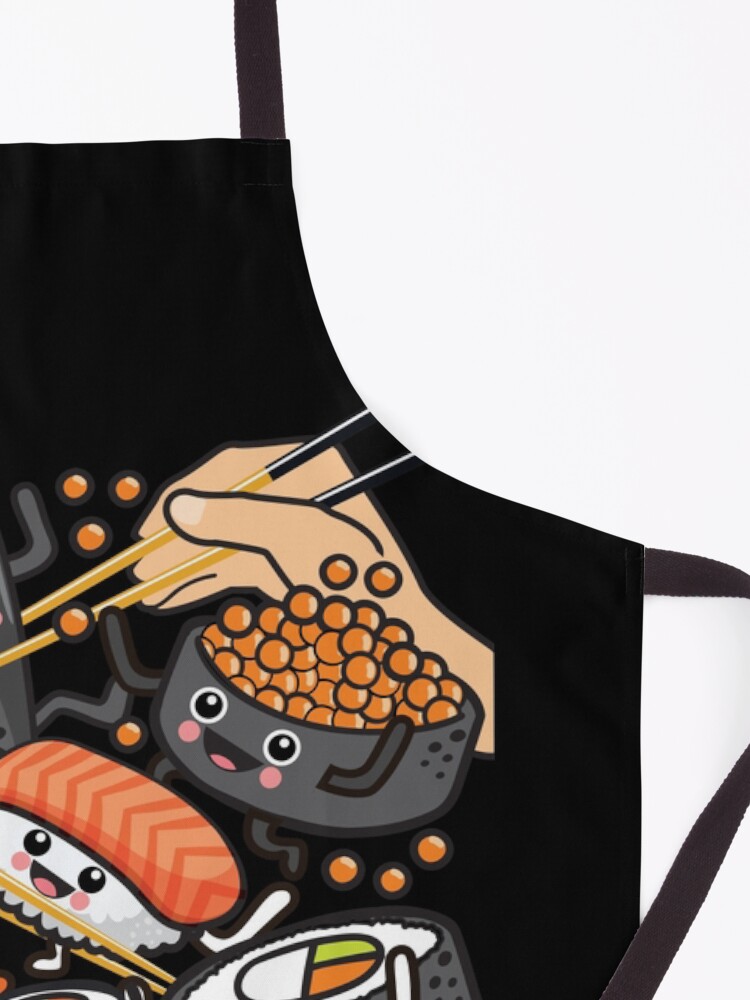 Alternate view of Sushi Party! Apron