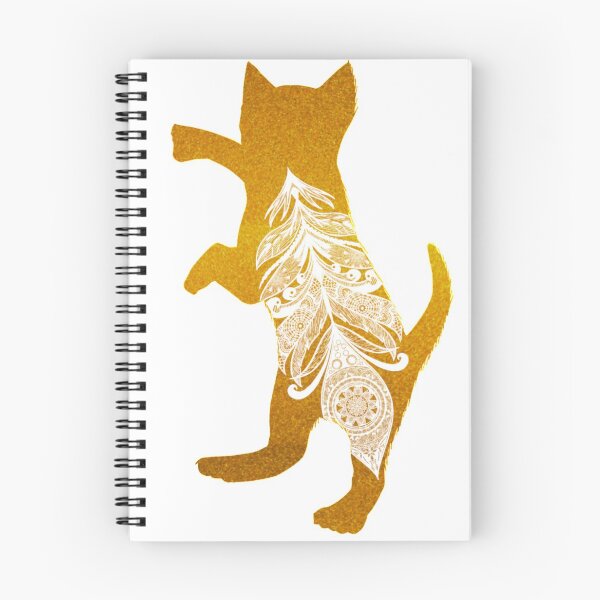 Item preview, Gold Cat Mandala designed and sold by GloryKeton.