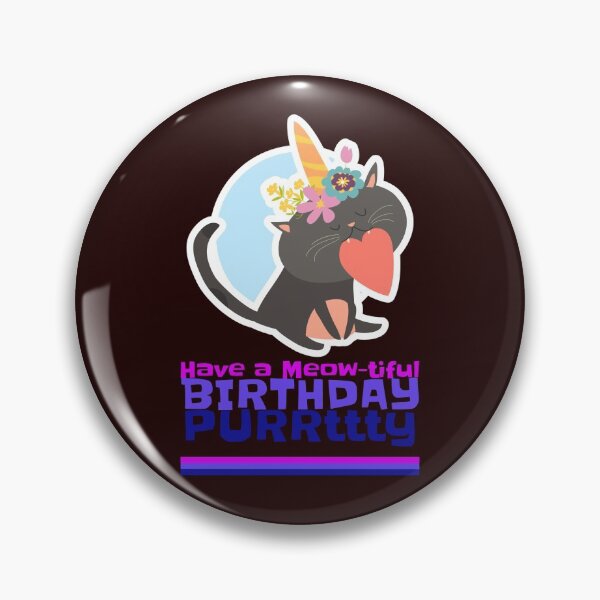 Item preview, Have a meow-tiful Birthday Purrty designed and sold by Got-Ya-Bak.