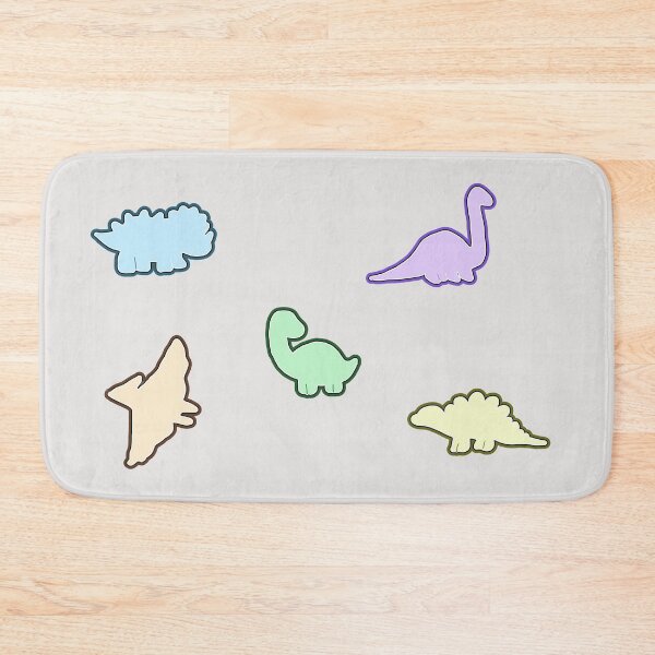 Item preview, mini pastel dinos designed and sold by Uniquely Modern Art.