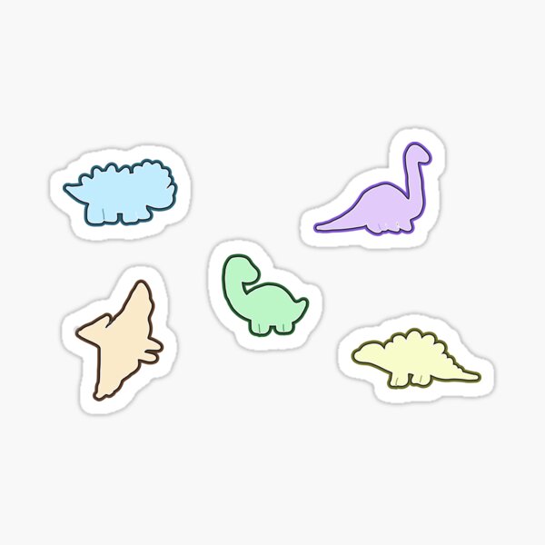 Item preview, mini pastel dinos designed and sold by Abigail1227.