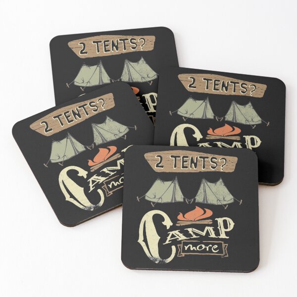 Item preview, Tents Camping Puns designed and sold by RiffXS.