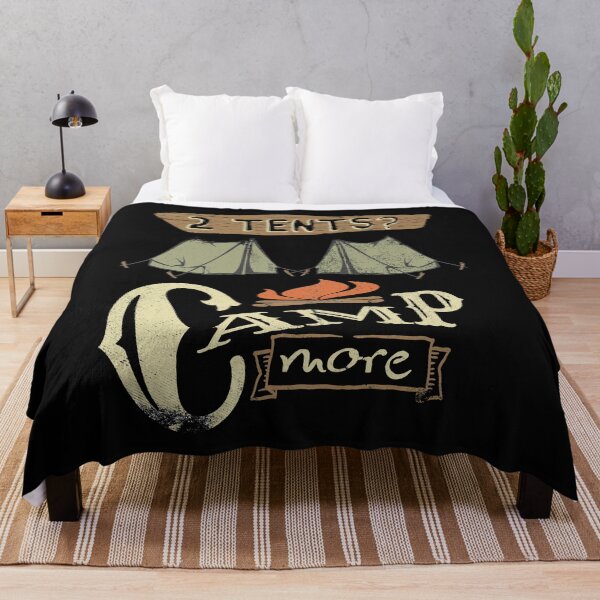 Item preview, Tents Camping Puns designed and sold by RiffXS.