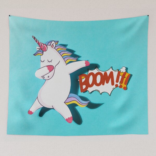 Item preview, Crazy dabbing unicorn designed and sold by PhelipeCasanova.