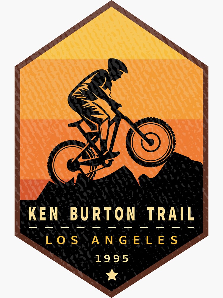 Mountain Bike Trail Ken Burton Loop Los Angeles California