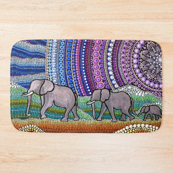 Item preview, Elephant Family designed and sold by Deborah Malcolm Art.