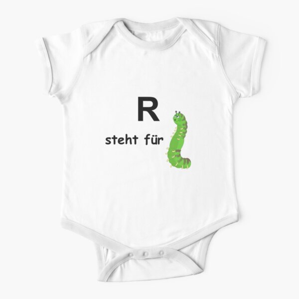R steht für ... Short Sleeve Baby One-Piece