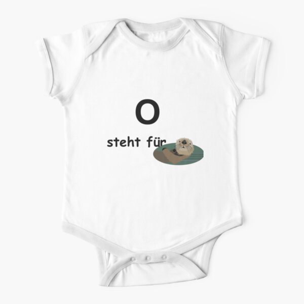 O steht für ... Short Sleeve Baby One-Piece