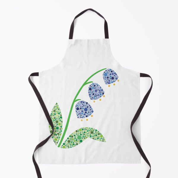 Item preview, Blue Bell Dot Flowers designed and sold by kjeppson.