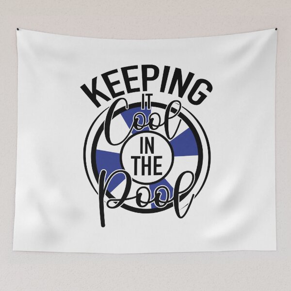 Item preview, Swimmer Quote : Keeping IT Cool In The Pool  designed and sold by remonss.