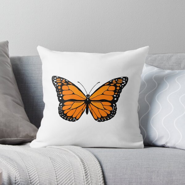 Butterfly Throw Pillow