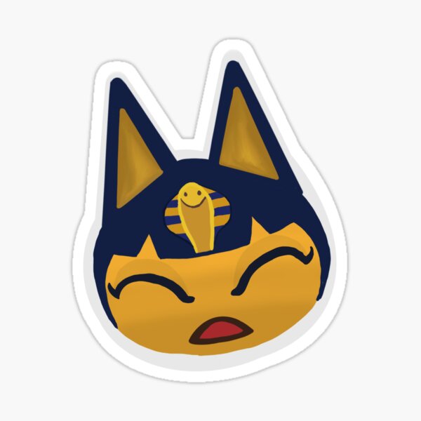 Animal Crossing Ankha Stickers | Redbubble