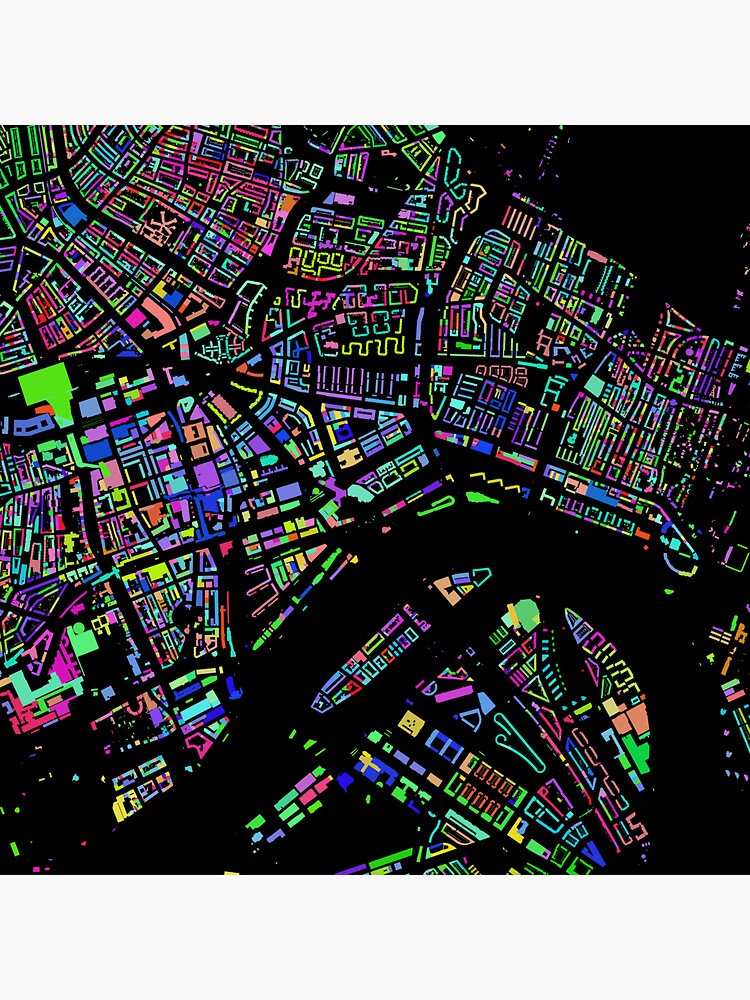 Rotterdam City of Colours (without text) by jvdkwast