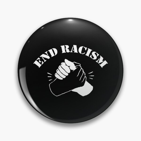 Item preview, end racism designed and sold by Skeptikon.