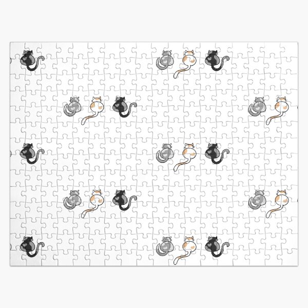 Cat Butts Jigsaw Puzzle