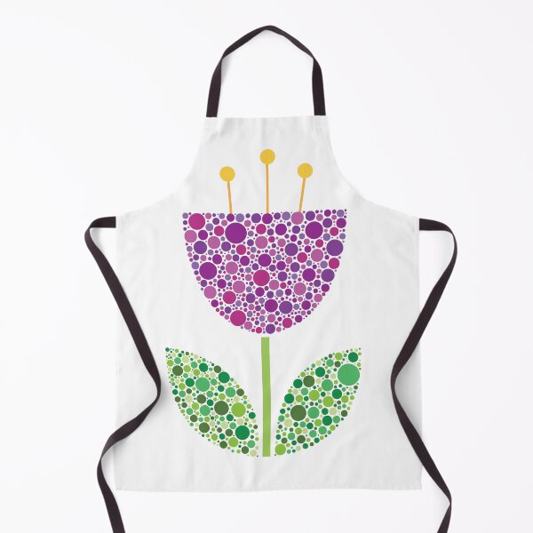Item preview, Purple Retro Dot Flower designed and sold by kjeppson.
