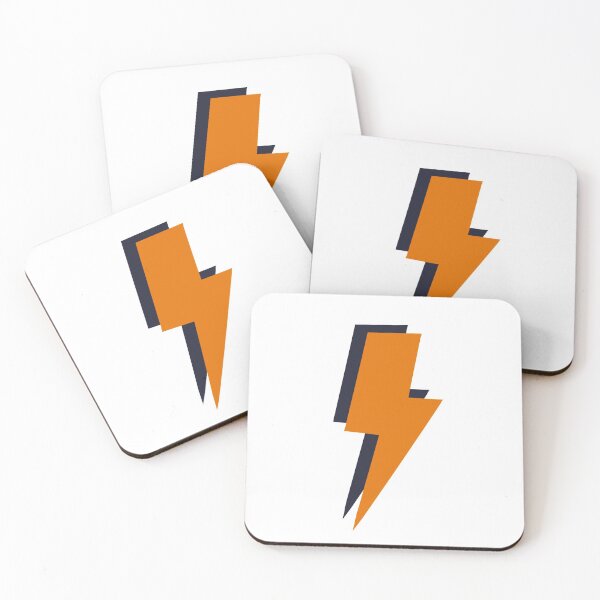 Item preview, UVA Lightning Bolt designed and sold by laurenbasham.