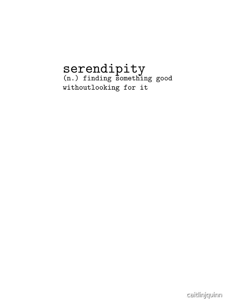 Define serendipity