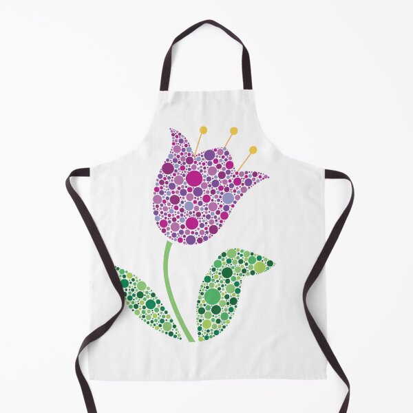 Item preview, Purple Dot Tulip designed and sold by kjeppson.